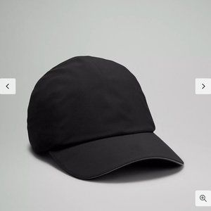 Lululemon Women's Fast and Free Ponytail Running Hat Black